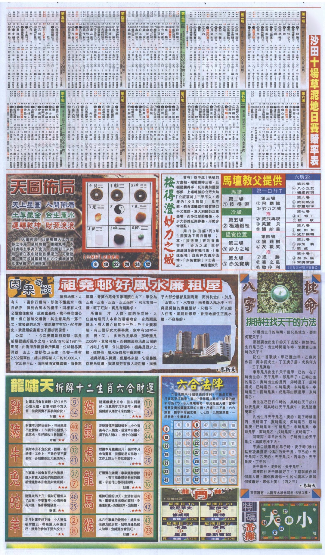 新报跑狗B