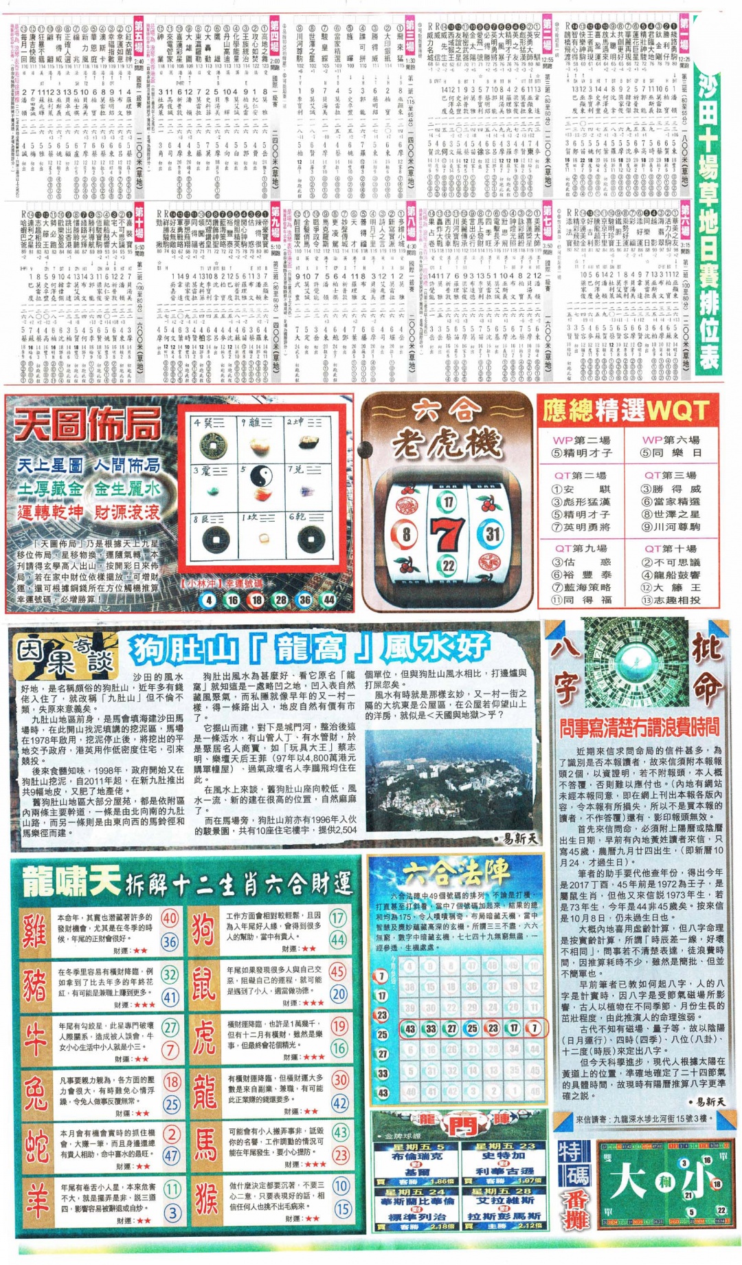 新报跑狗B