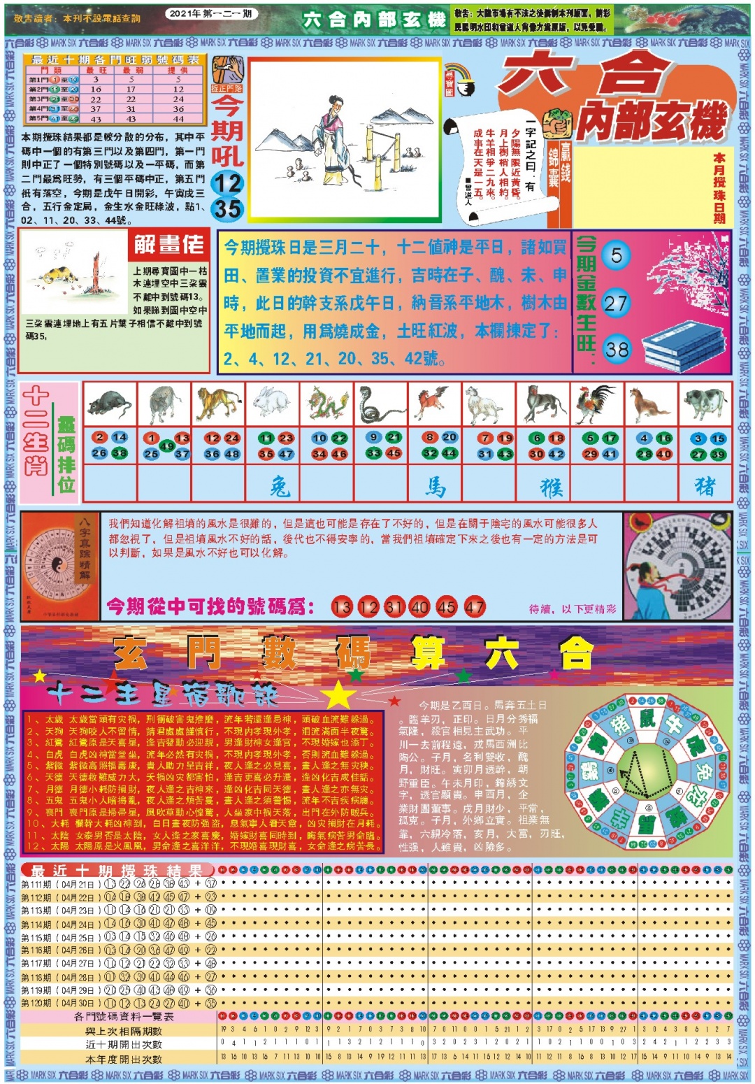 六合内部玄机A