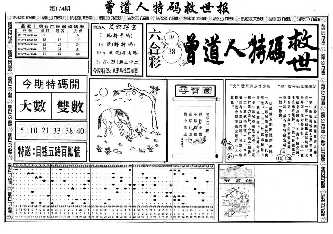 曾道人特码救世A