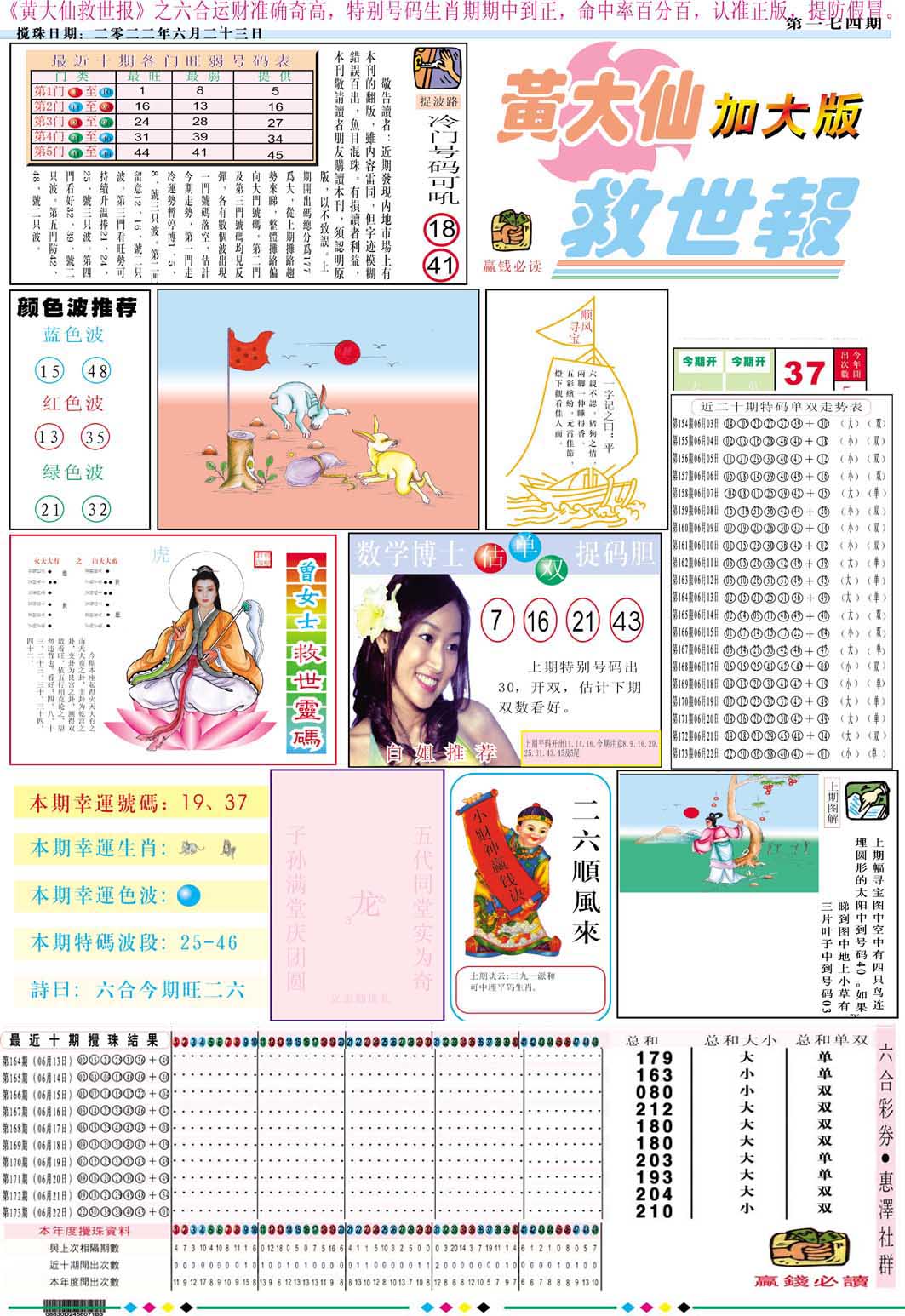 黄大仙救世A加大版