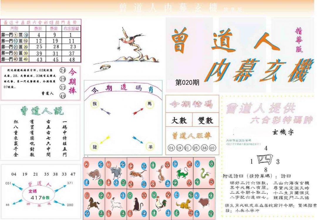 曾道人内幕精华版