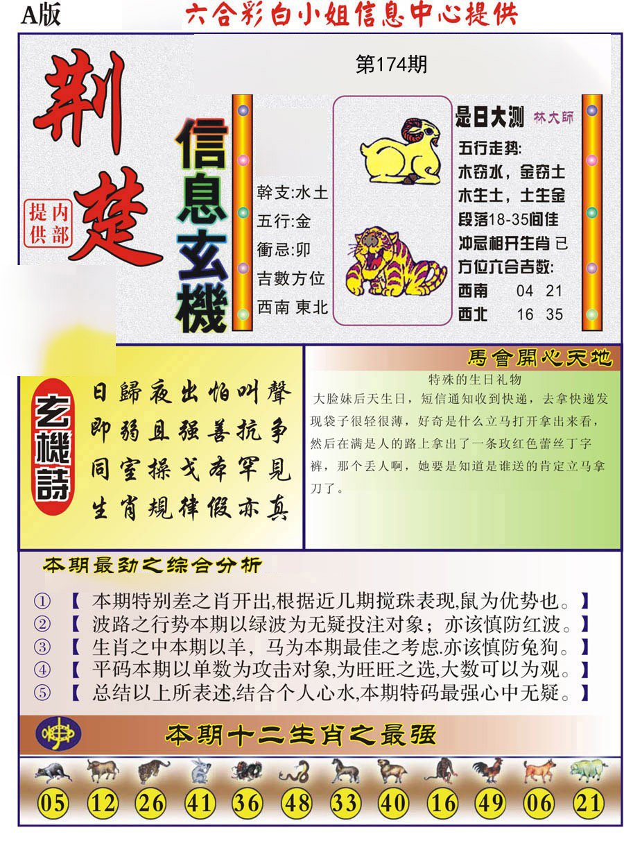 荆楚信息玄机A