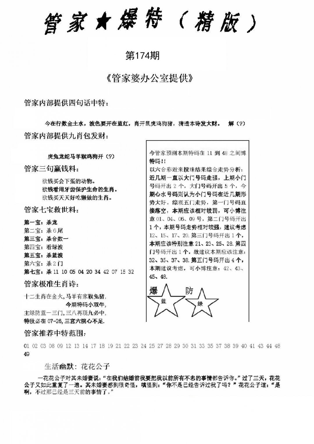 管家爆特精版(新图)
