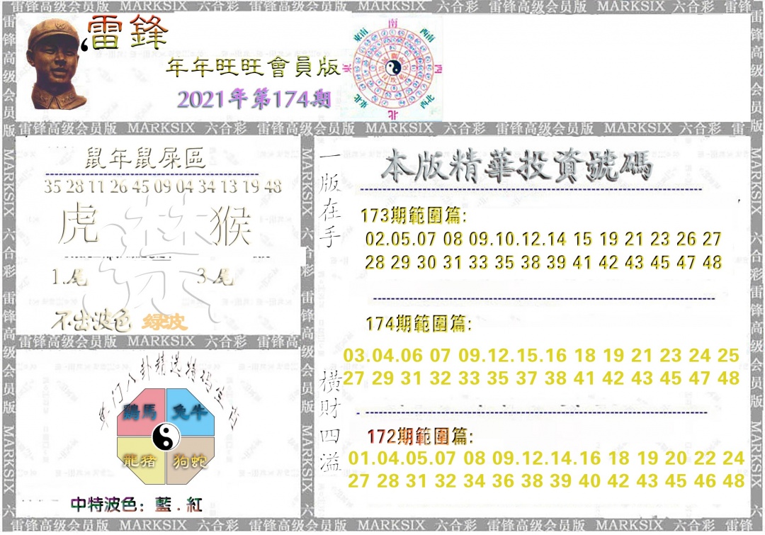 雷锋鼠年旺旺版