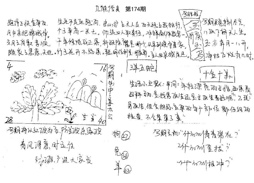 九龙传真(手写)
