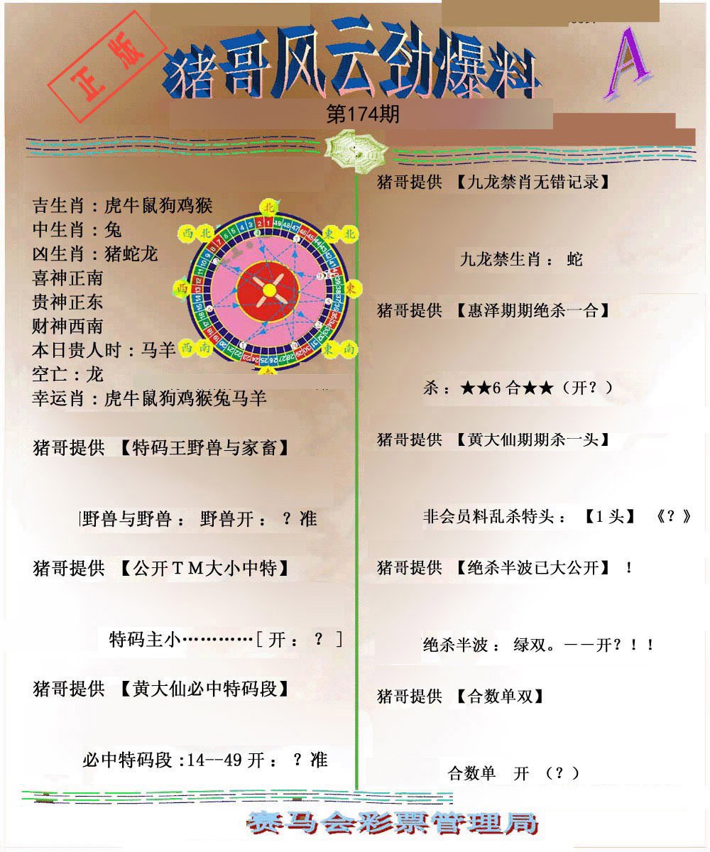 猪哥风云劲爆料A