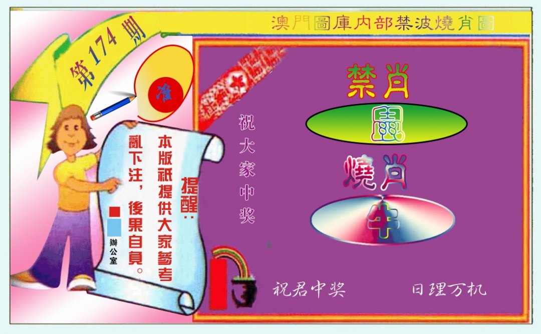 禁波烧肖图