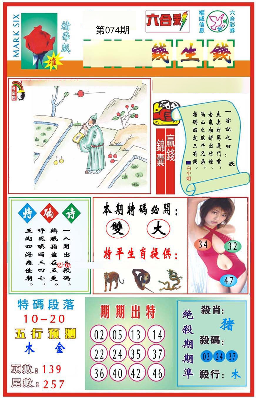 马经钱生钱(新推荐)