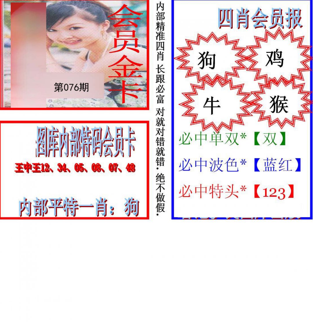 马经四肖会员报(新)