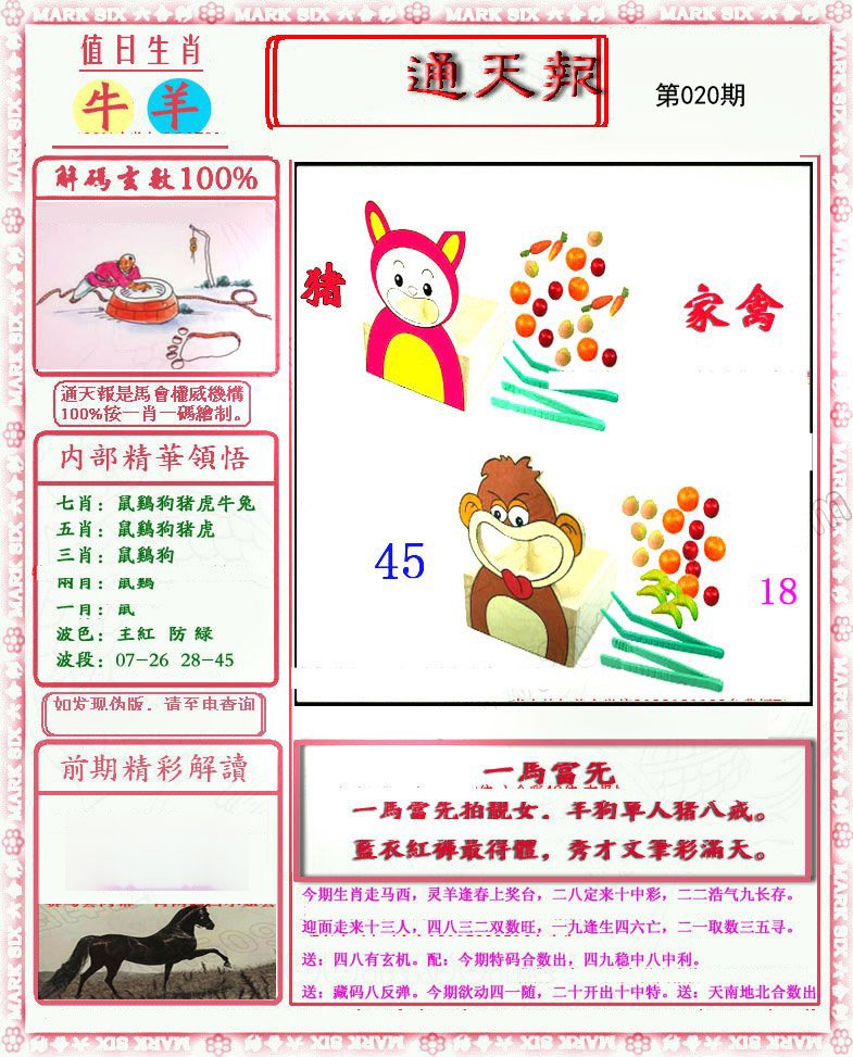 马经通天报(另版)