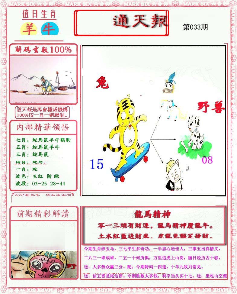 马经通天报(另版)