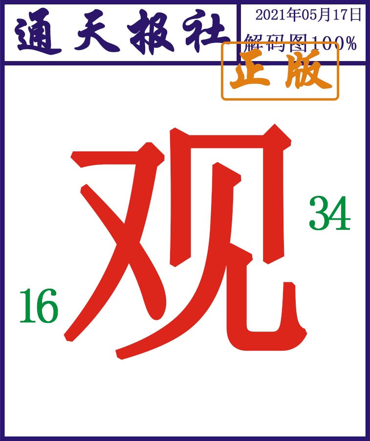 通天报解码图