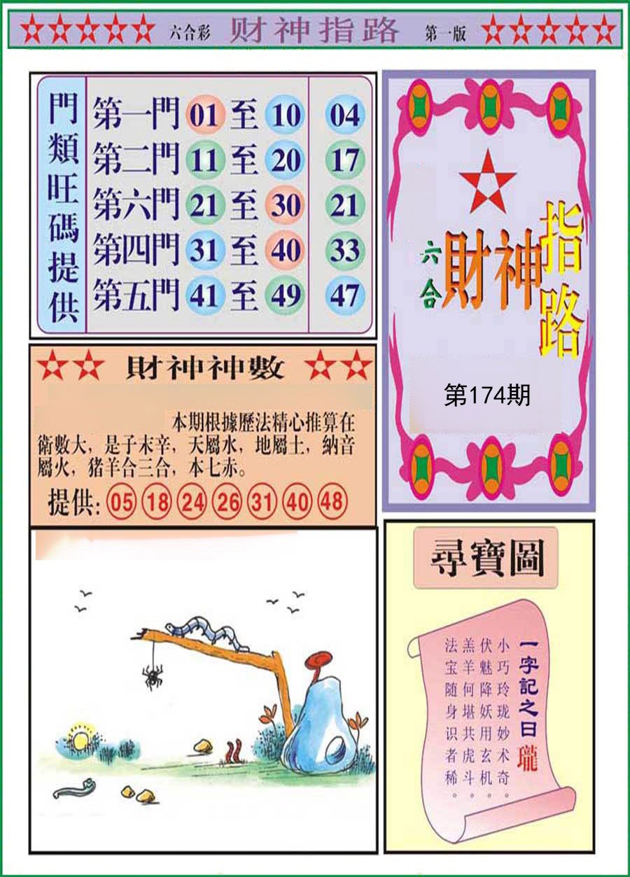 财神指路A