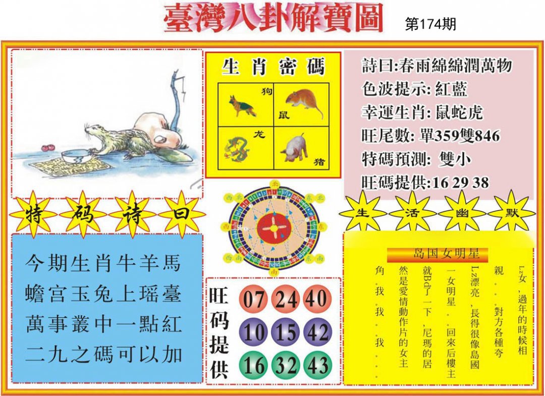 台湾八卦解宝图